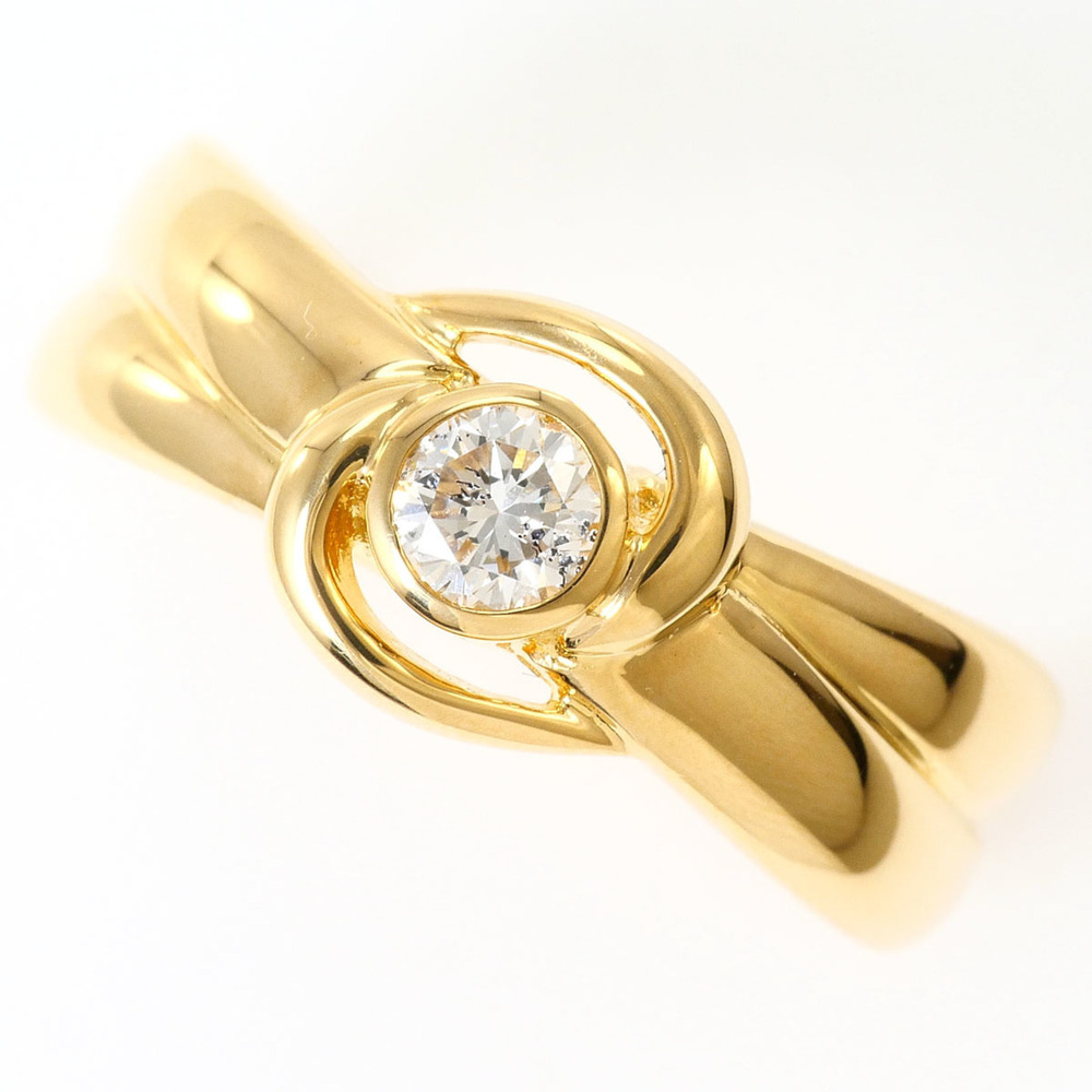 VINTAGE 18k Gold Diamond Ring